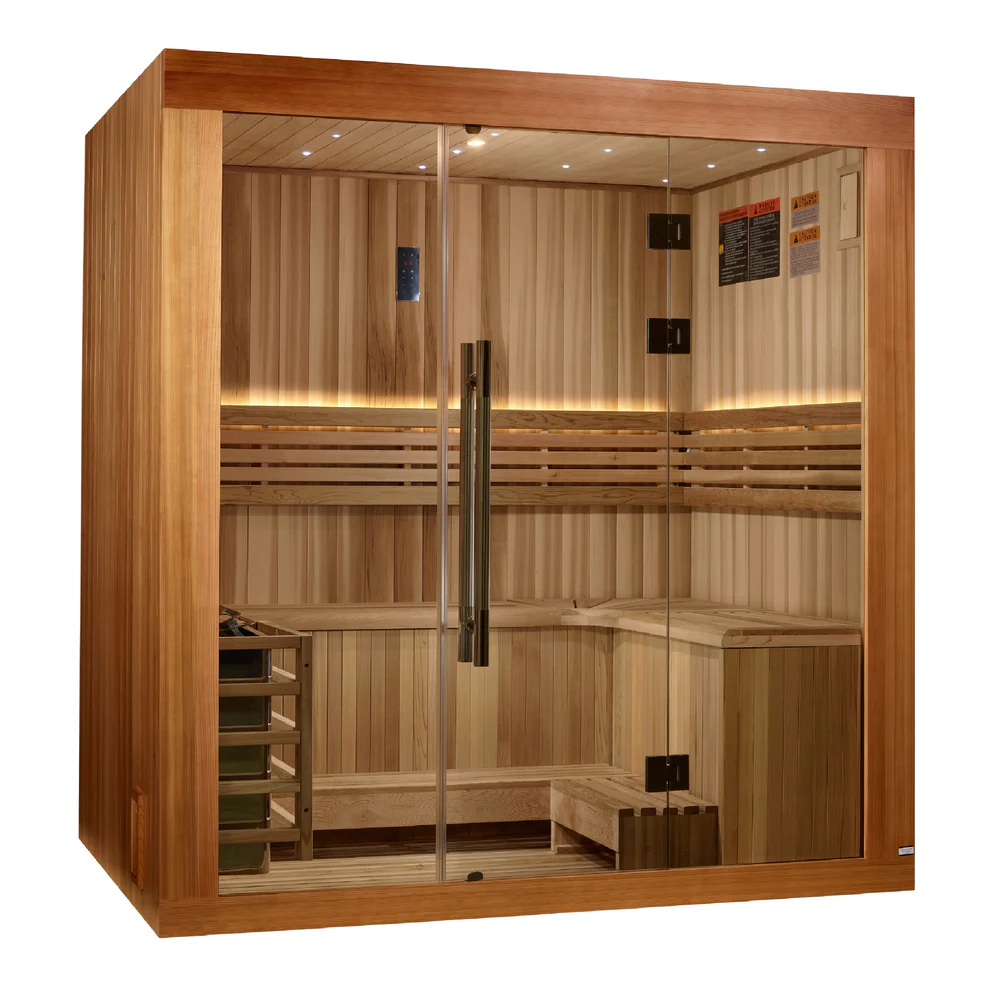 Copenhagen Edition Traditional Steam Sauna (3-Person Indoor or Covered Patio) 