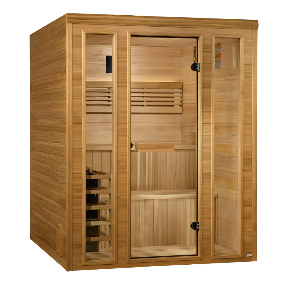 Engelberg Edition Traditional Steam Sauna (6-Person Indoor or Covered Patio)  
