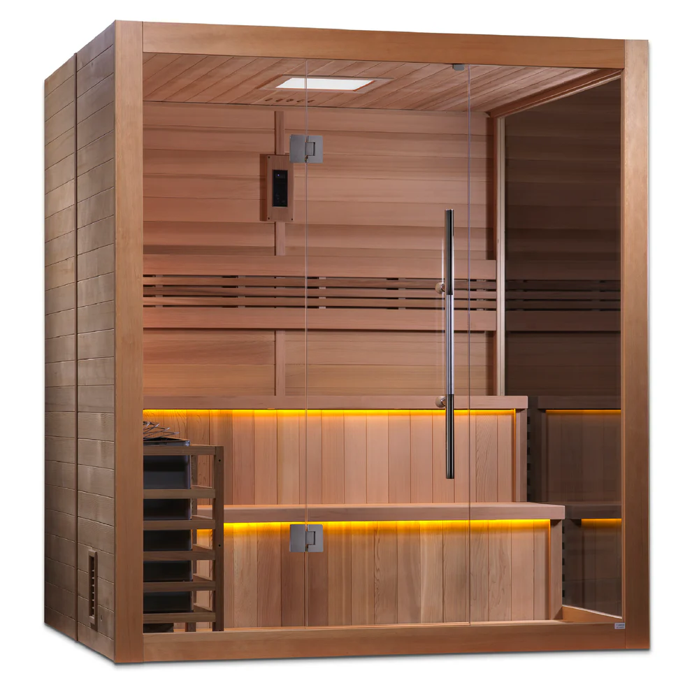 Kuusamo Traditional Steam Sauna (6-Person Indoor or Covered Patio)   