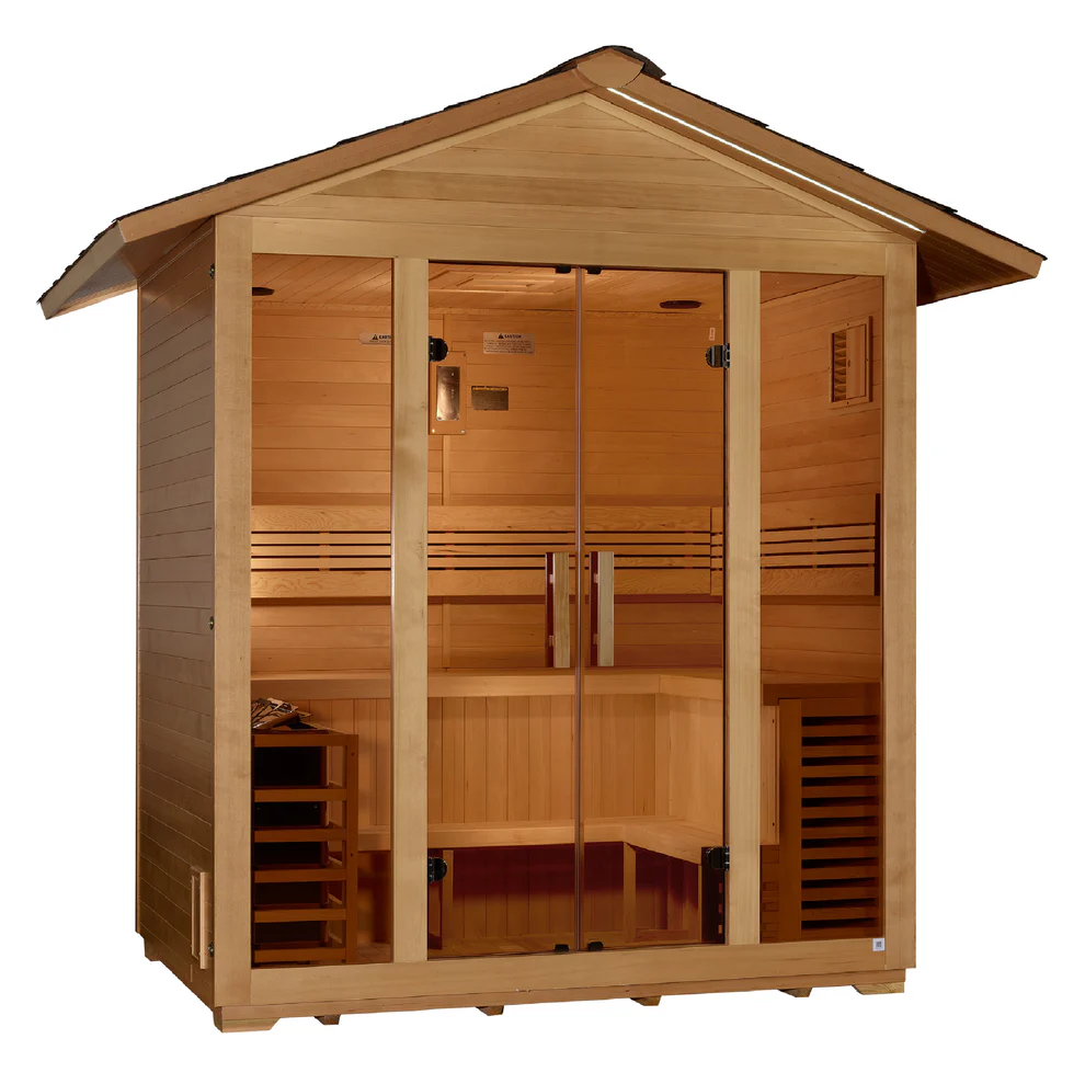 Vorarlberg Traditional Steam Sauna (5-Person Outdoor Model)   