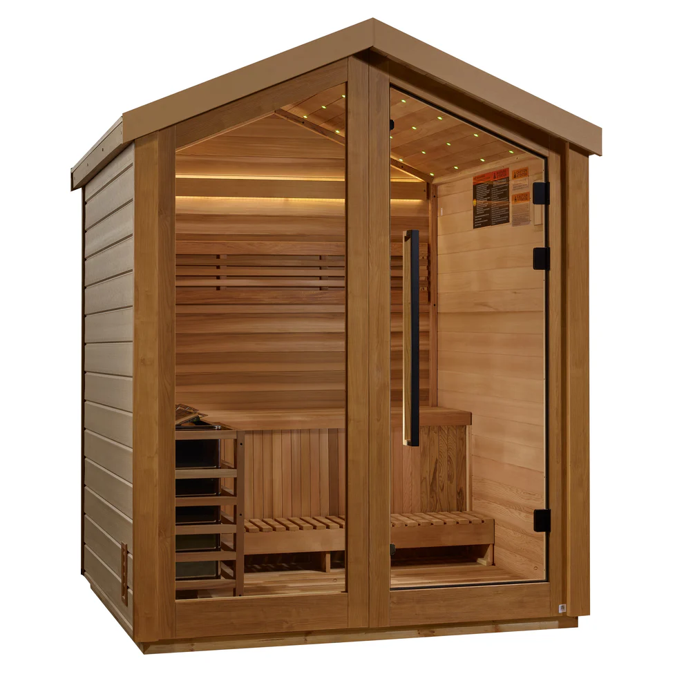 Savonlinna Traditional Steam Sauna (3-Person Barn Outdoor Model)     