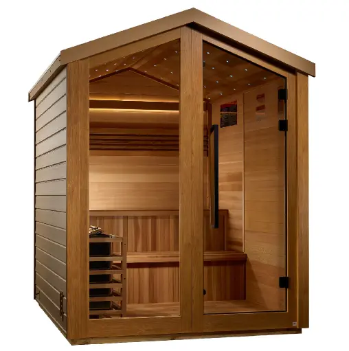 [GDI-8506-01] Kaarina Traditional Steam Sauna (6-Person Barn Outdoor Model)     